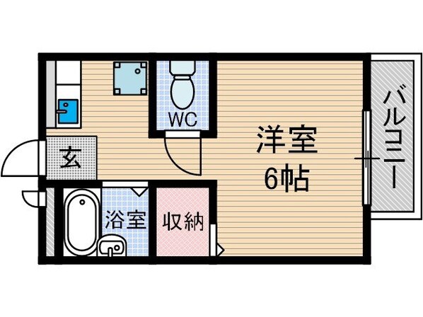 カメリアハイツの物件間取画像